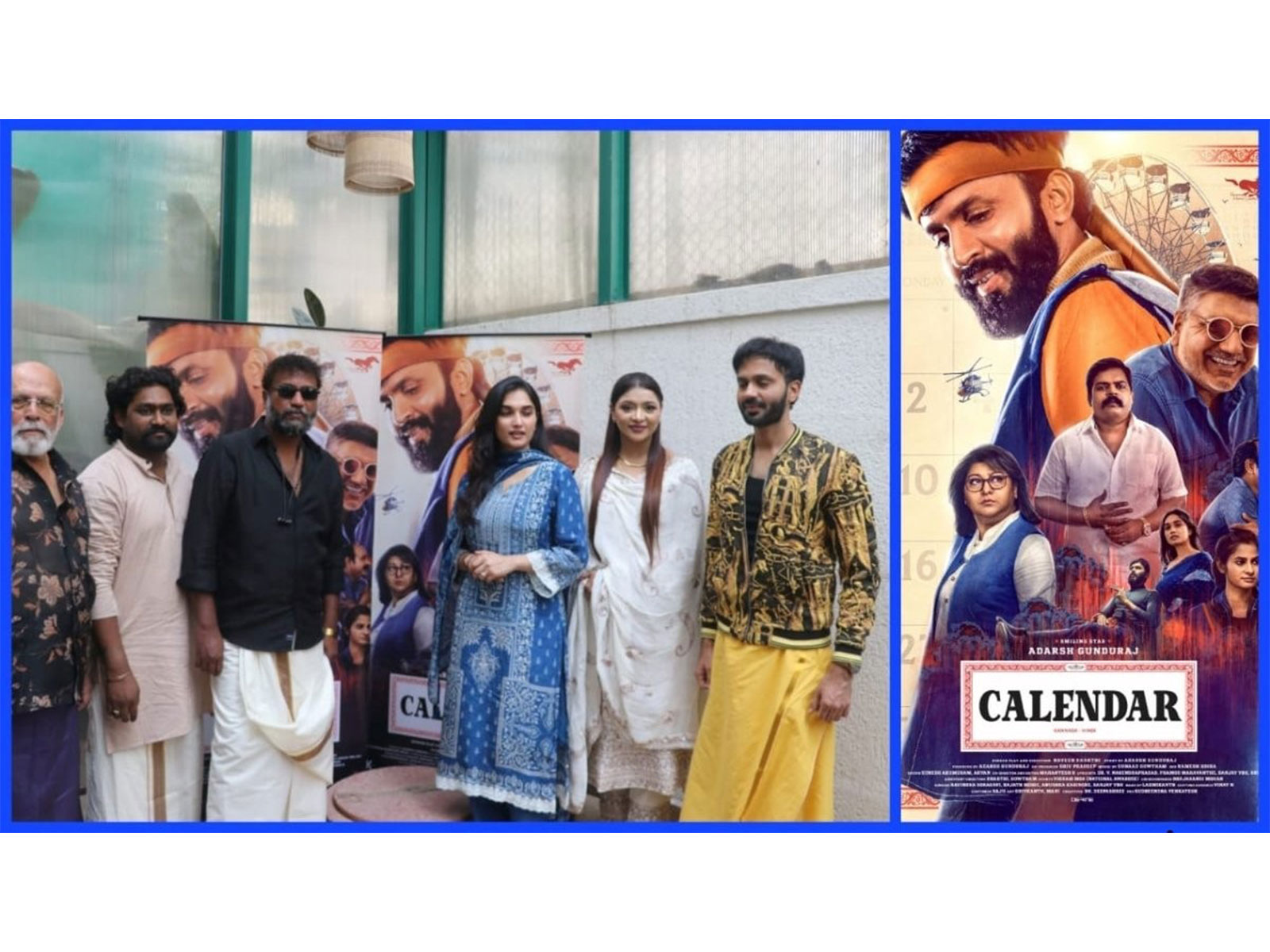 Producer-Actor Adarsh Gunduraj Launches Trailer of ‘Calendar’, Directed by Naveen Shakthi