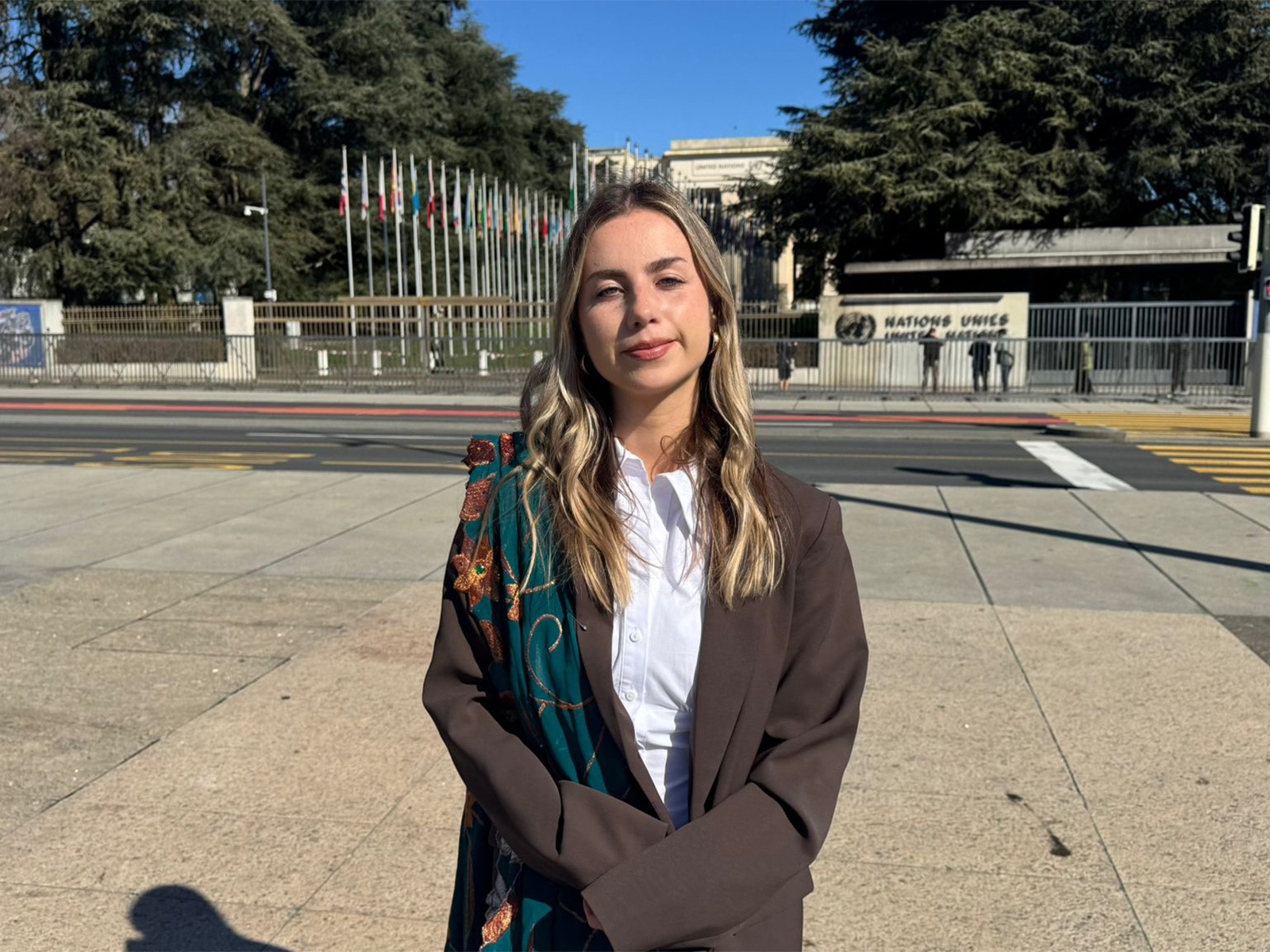 Human rights activist Stephanie Branco Anjo (Photo/ANI)