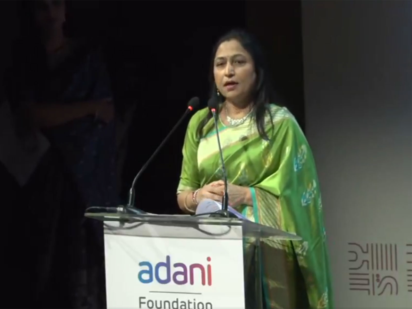 Priti Adani, Chairperson of the Adani Foundation (Photo/ANI)