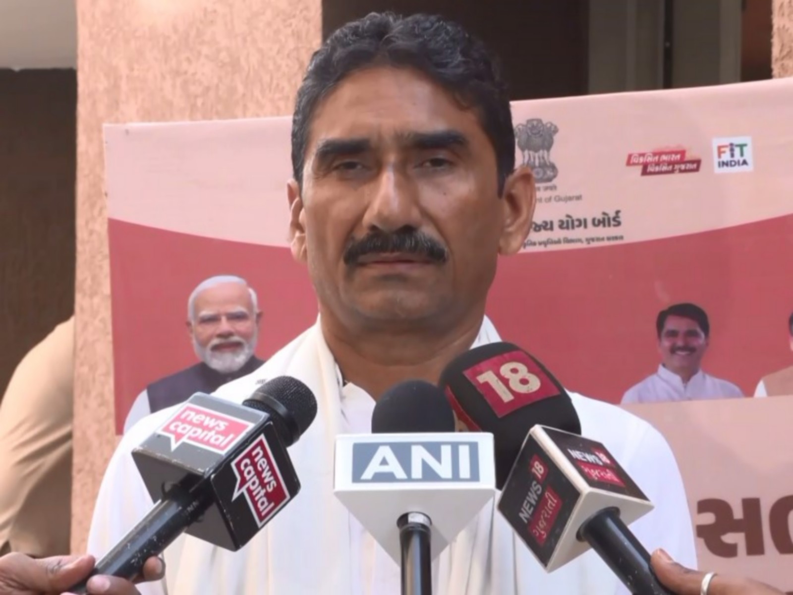 Gujarat State Yoga Board Chairman, Sheeshpal Rajput Gujarat State Yoga Board Chairman, Sheeshpal Rajput
