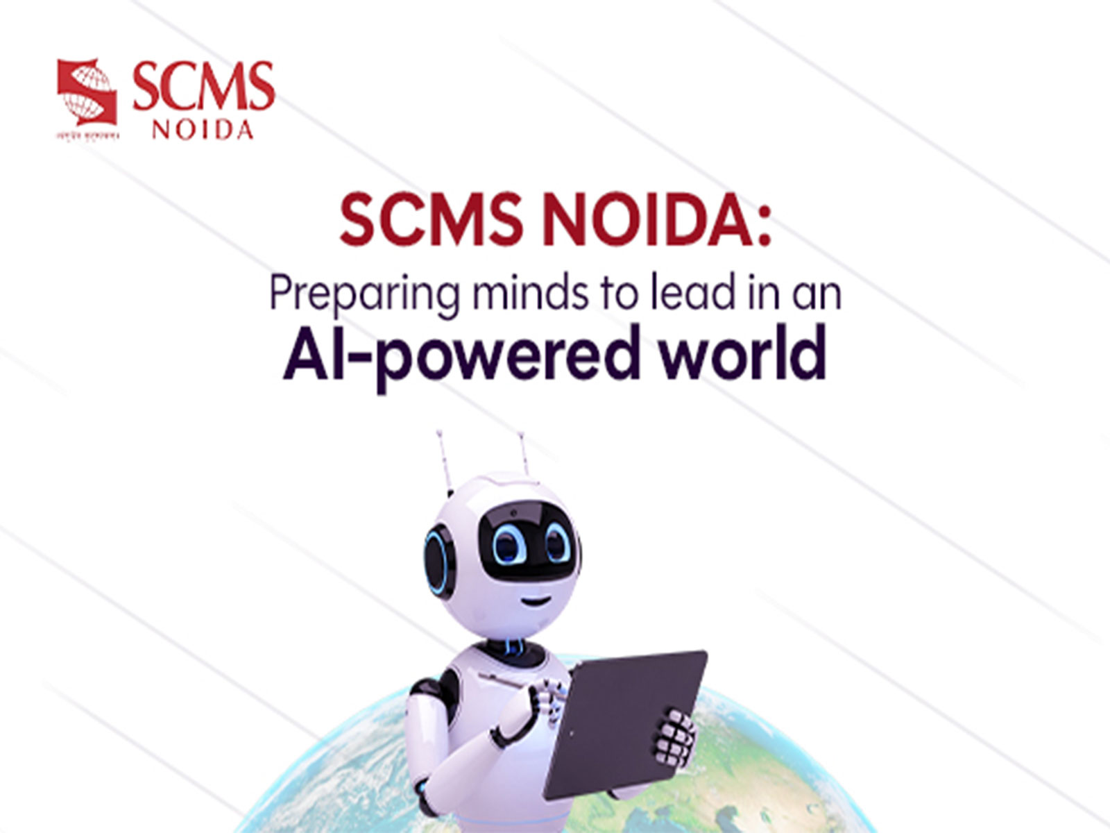 Preparing Future Leaders: SCMS Noida Students Attend AI Impact Summit