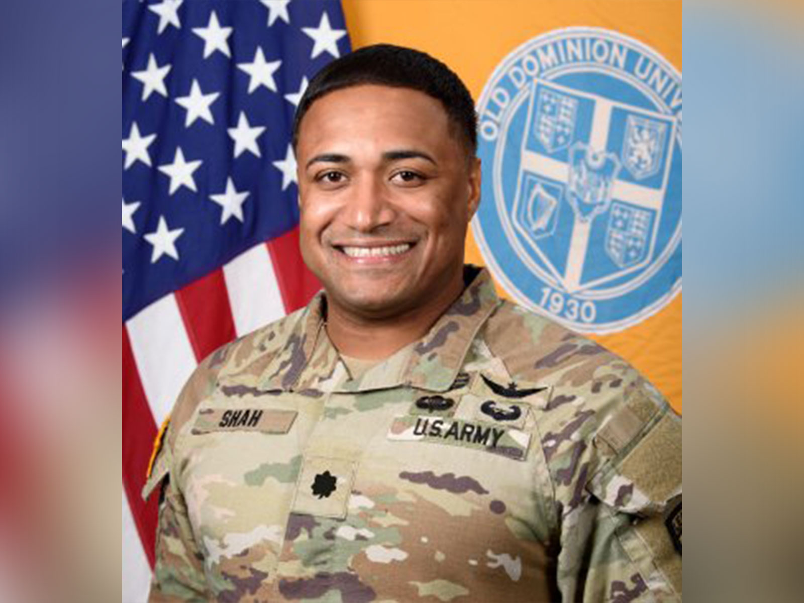 Lieutenant Colonel Brandon Shah (Photo/Old Dominion University)