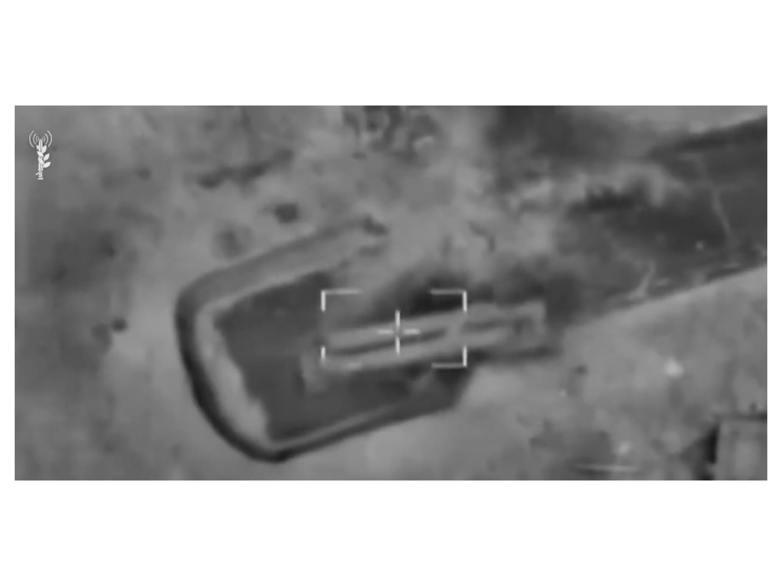 An Iranian asset prior to being bombed by Israel Air Force (Photo/@IAFsite) An Iranian asset prior to being bombed by Israel Air Force (Photo/@IAFsite)