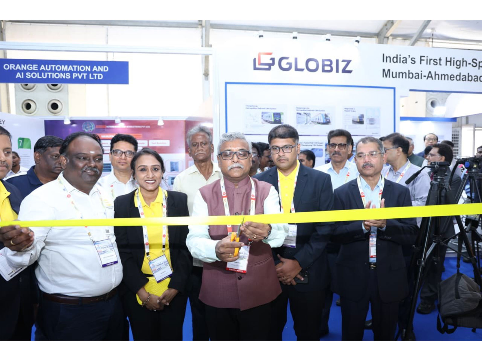 Shri U. Subba Rao, General Manager, ICF at HARTING Booth IRCE  Expo 2026