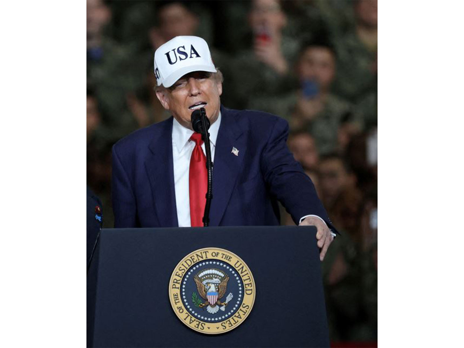 US President Donald Trump (File Photo/ANI)