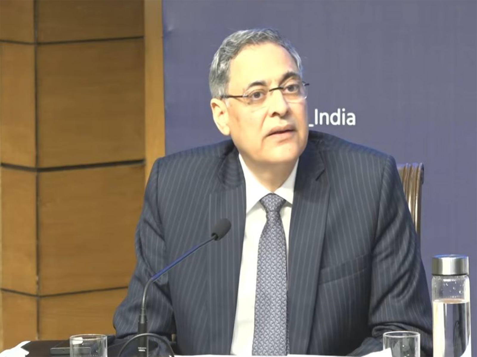Aseem Mahajan, Additional Secretary (Gulf) (Photo/Youtube@PIBIndia)