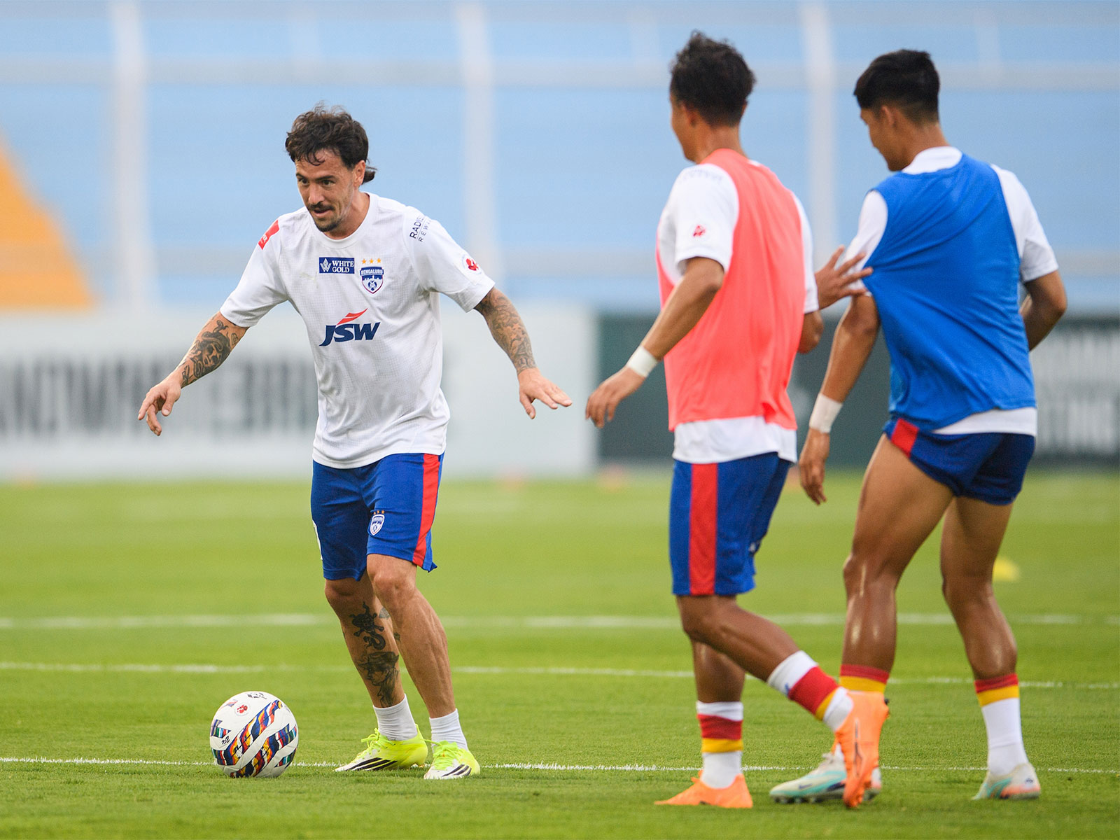 Bengaluru FC players training (Photo: ISL)