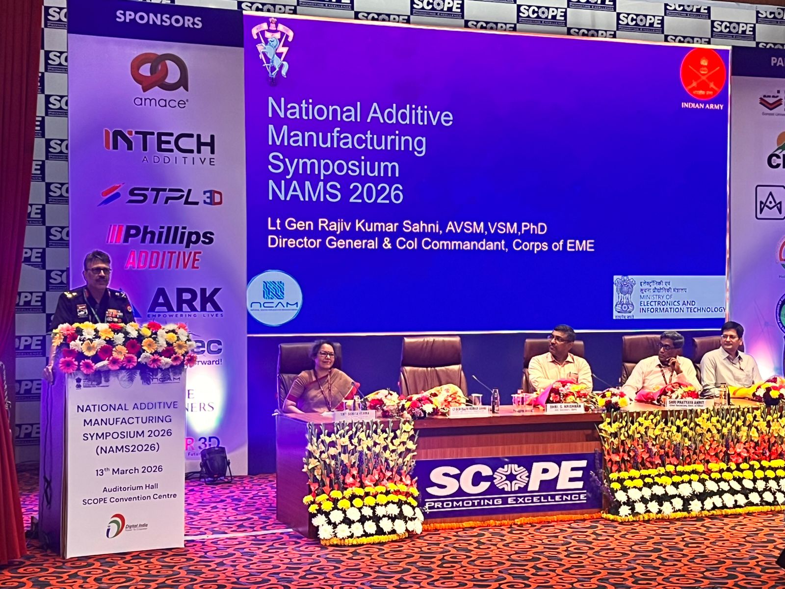 Indian Army participates in National Symposium on Additive Manufacturing by NCAM (Photo/ X@adgpi)