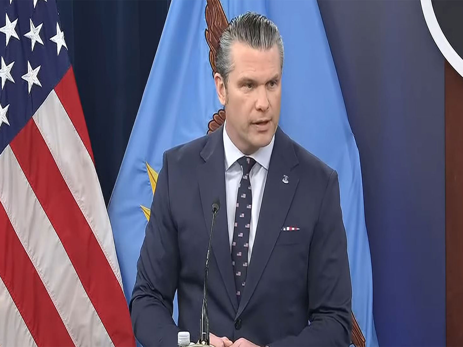 US Secretary of War Pete Hegseth. (Photo/YoutubeDepartment of War) US Secretary of War Pete Hegseth. (Photo/YoutubeDepartment of War)