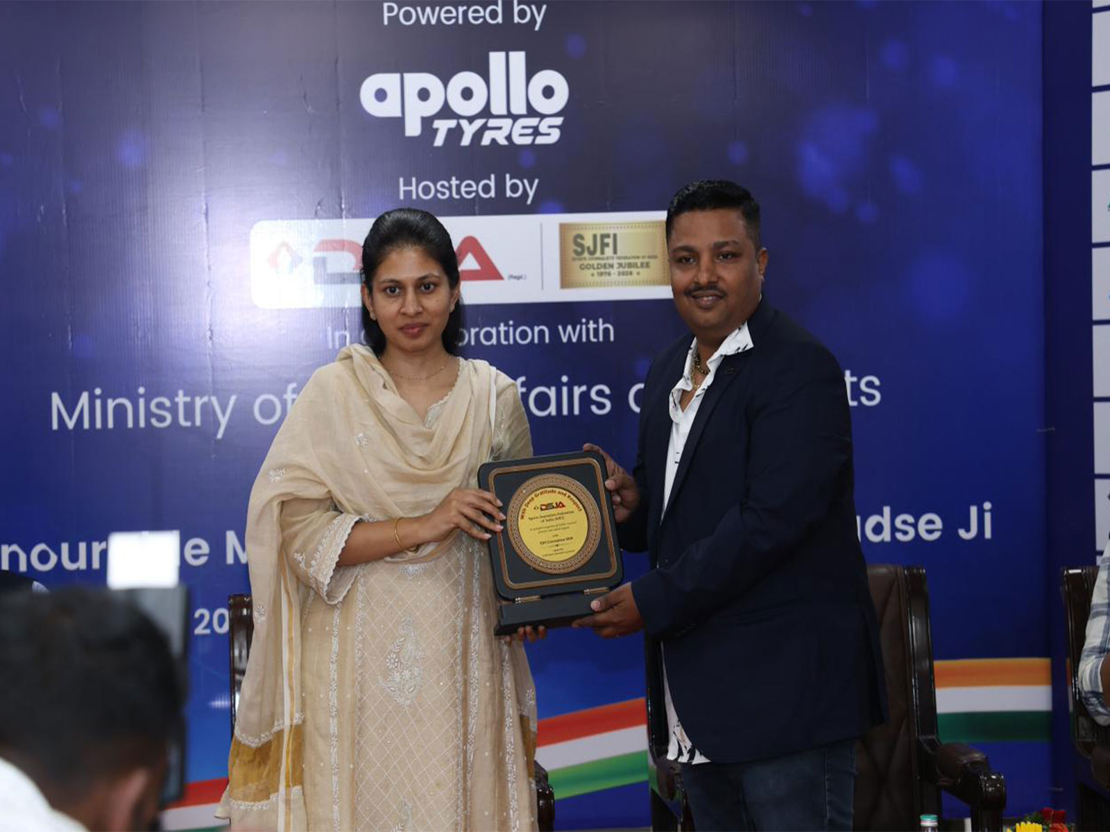 Union MoS Raksha Khadse. (Photo/DSJA) 