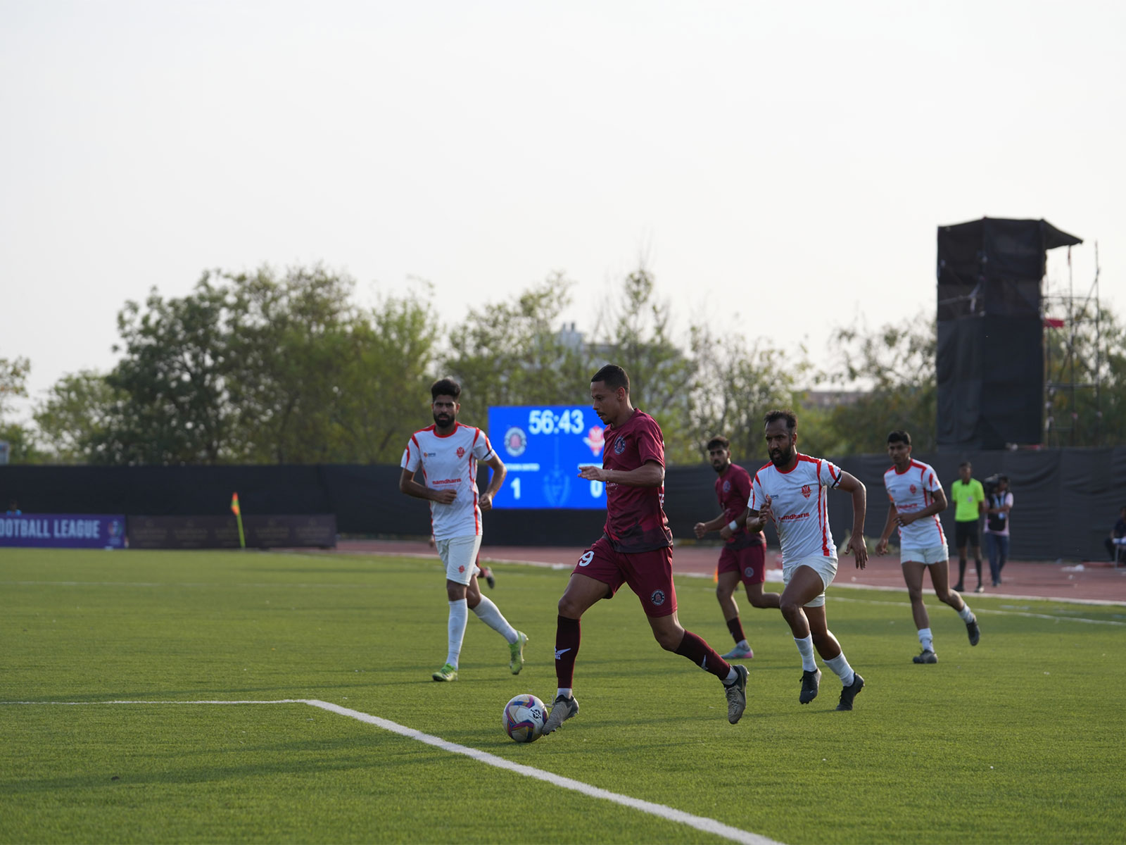 Soukouna’s injury-time strike gives Rajasthan United 1st win. (Photo/IFL) Soukouna’s injury-time strike gives Rajasthan United 1st win. (Photo/IFL)
