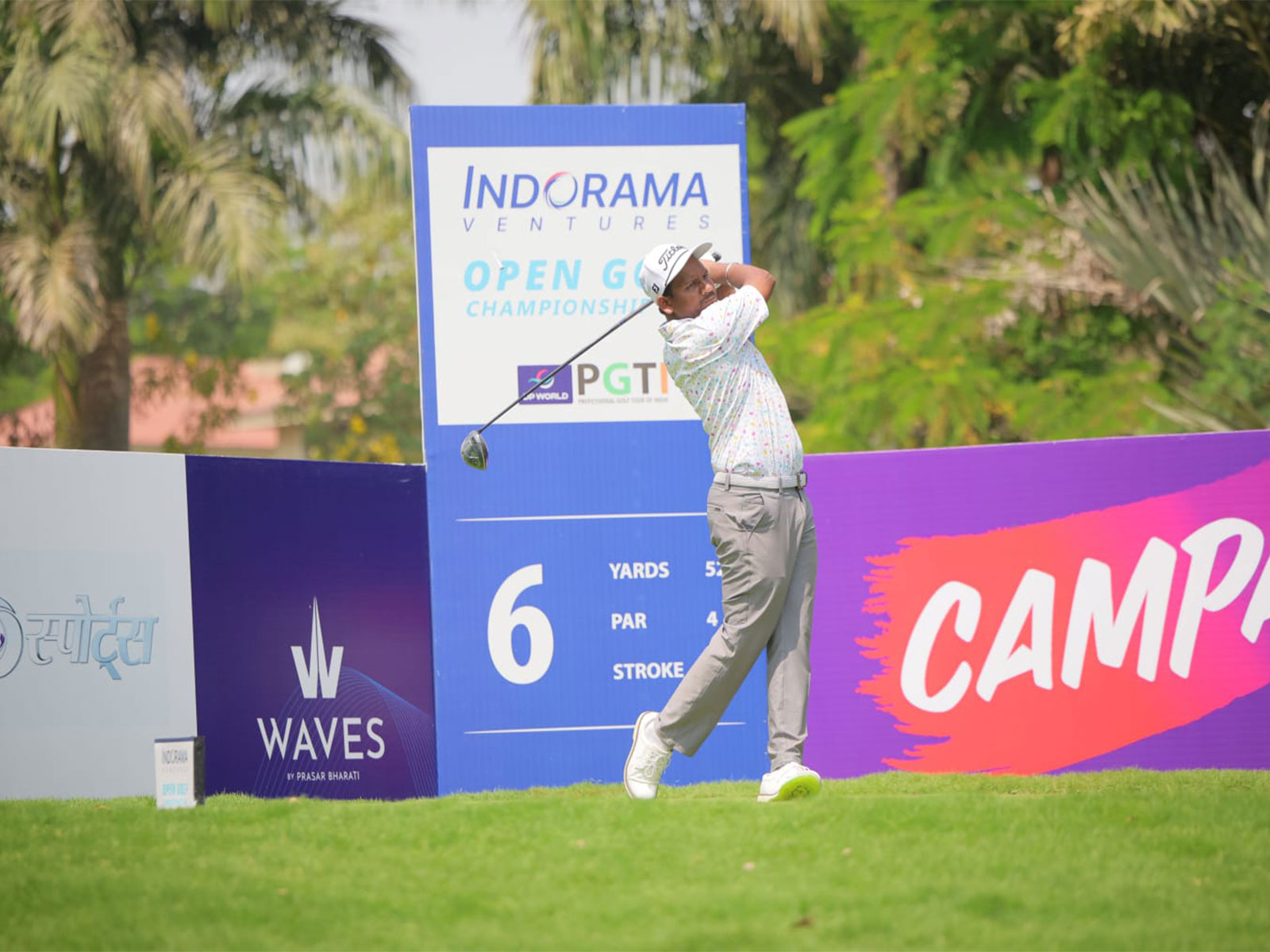 Indian golfer Brijesh Kumar (Photo/PGTI Media)