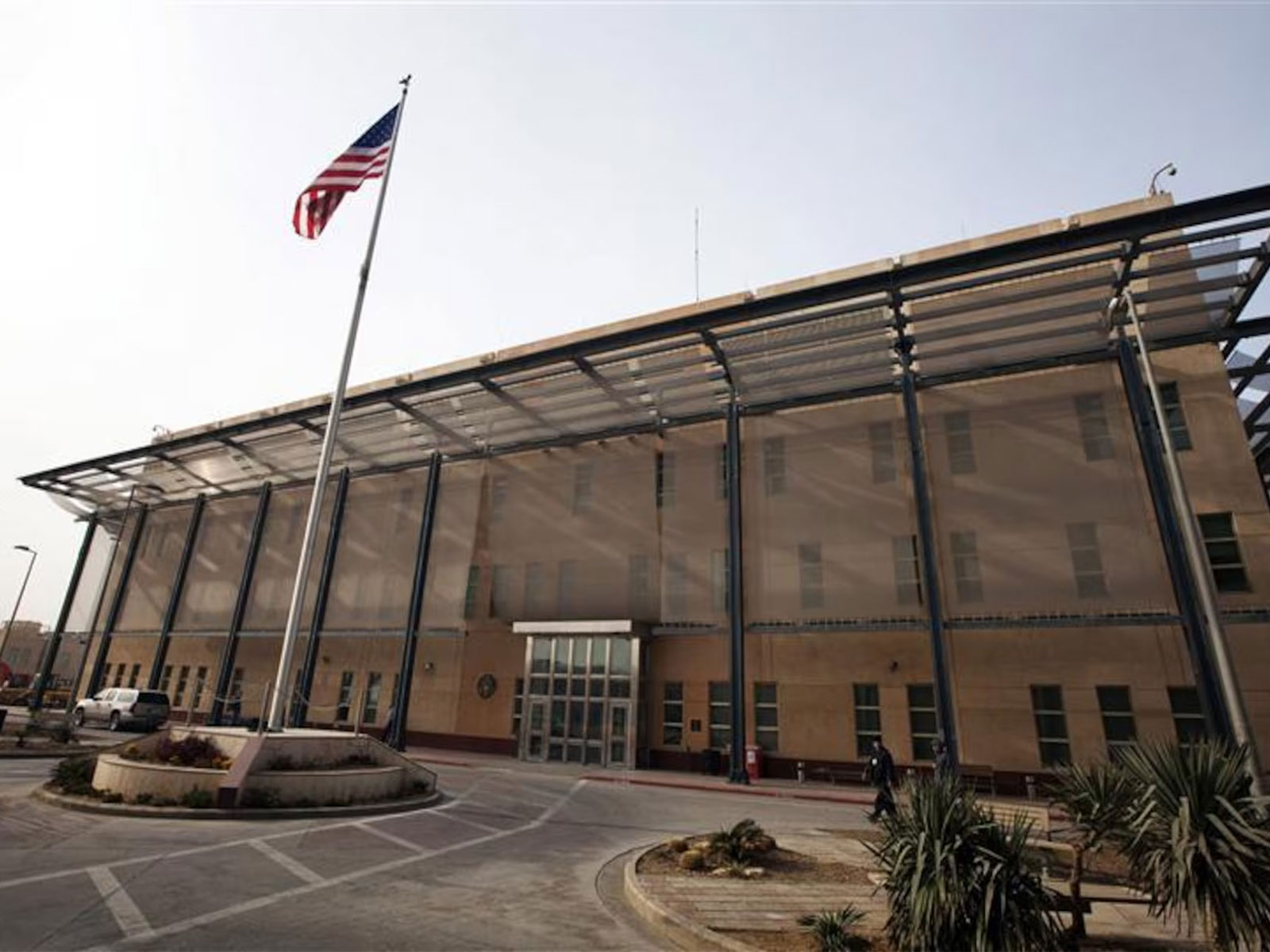 US Embassy In Baghdad, Iraq. (File Photo/Reuters) US Embassy In Baghdad, Iraq. (File Photo/Reuters)