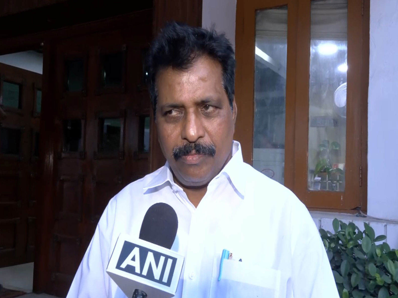 Congress MP K Suresh (Photo/ANI)