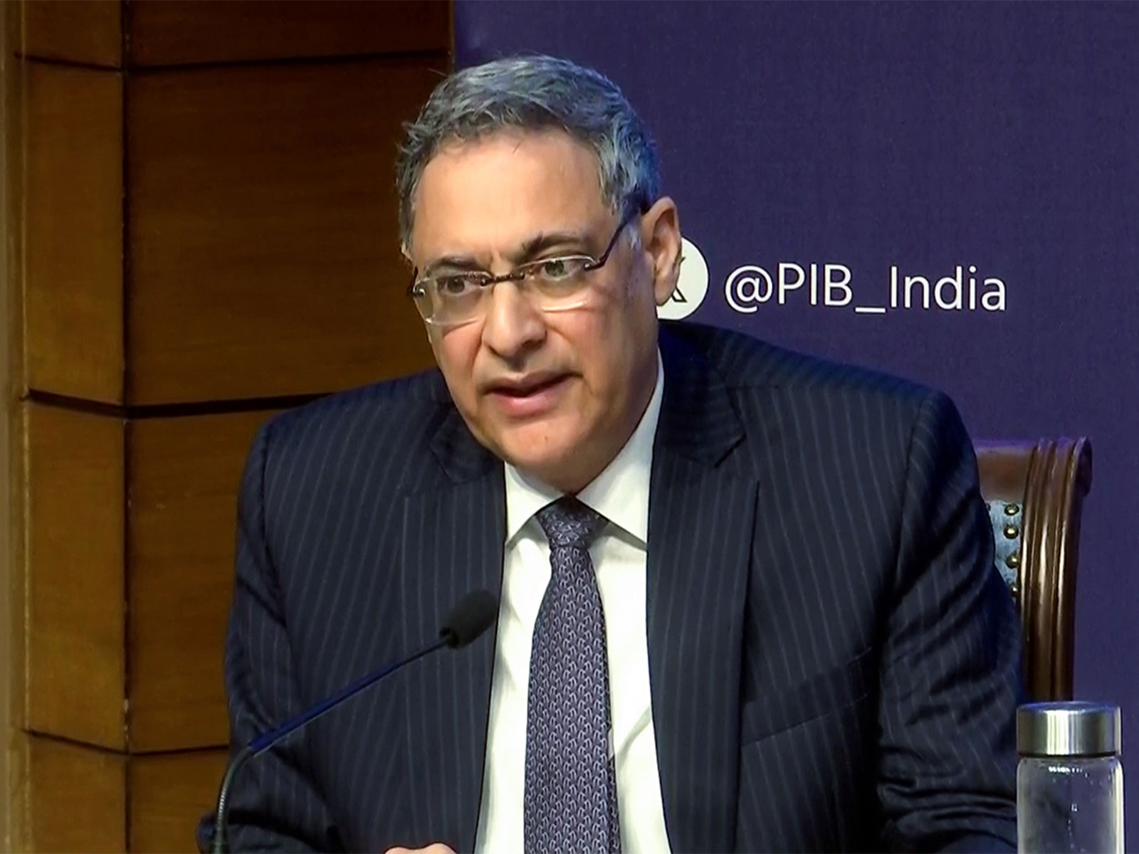 Aseem Mahajan, Additional Secretary (Gulf) (Photo/ANI)