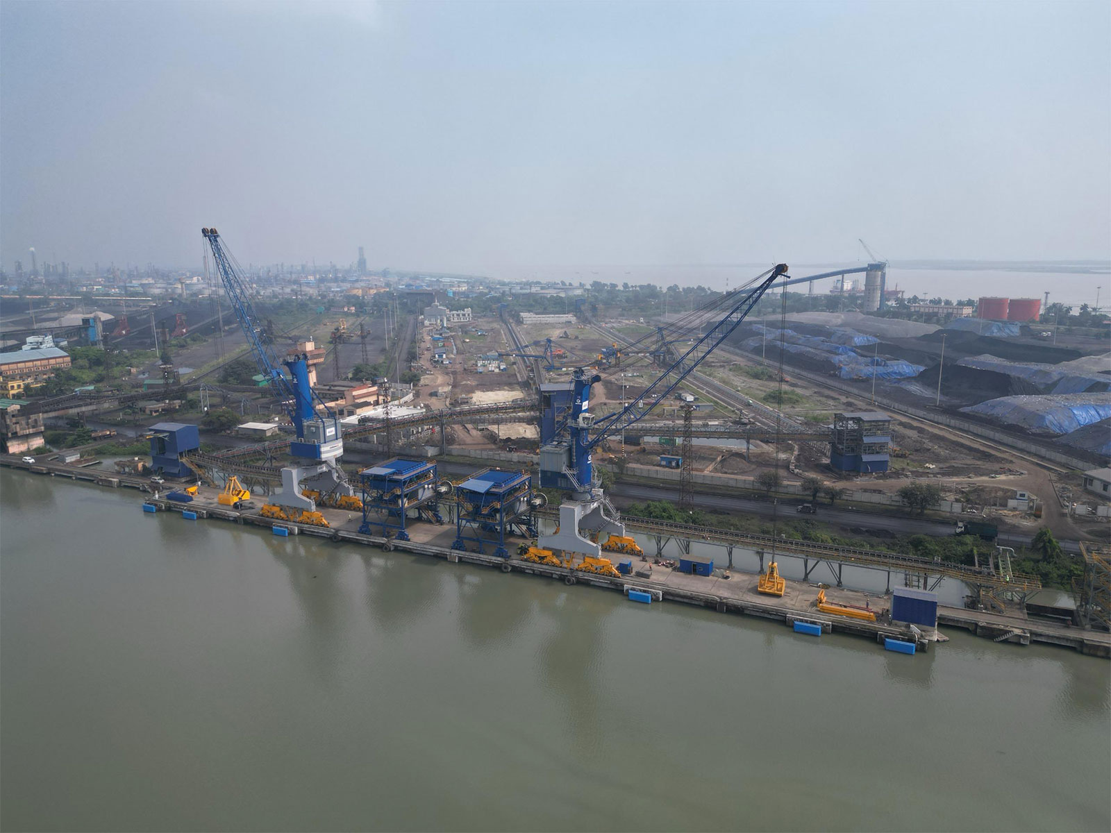 Haldia Bulk Terminal (HBT) Image (Photo/AdaniGroup) Haldia Bulk Terminal (HBT) Image (Photo/AdaniGroup)
