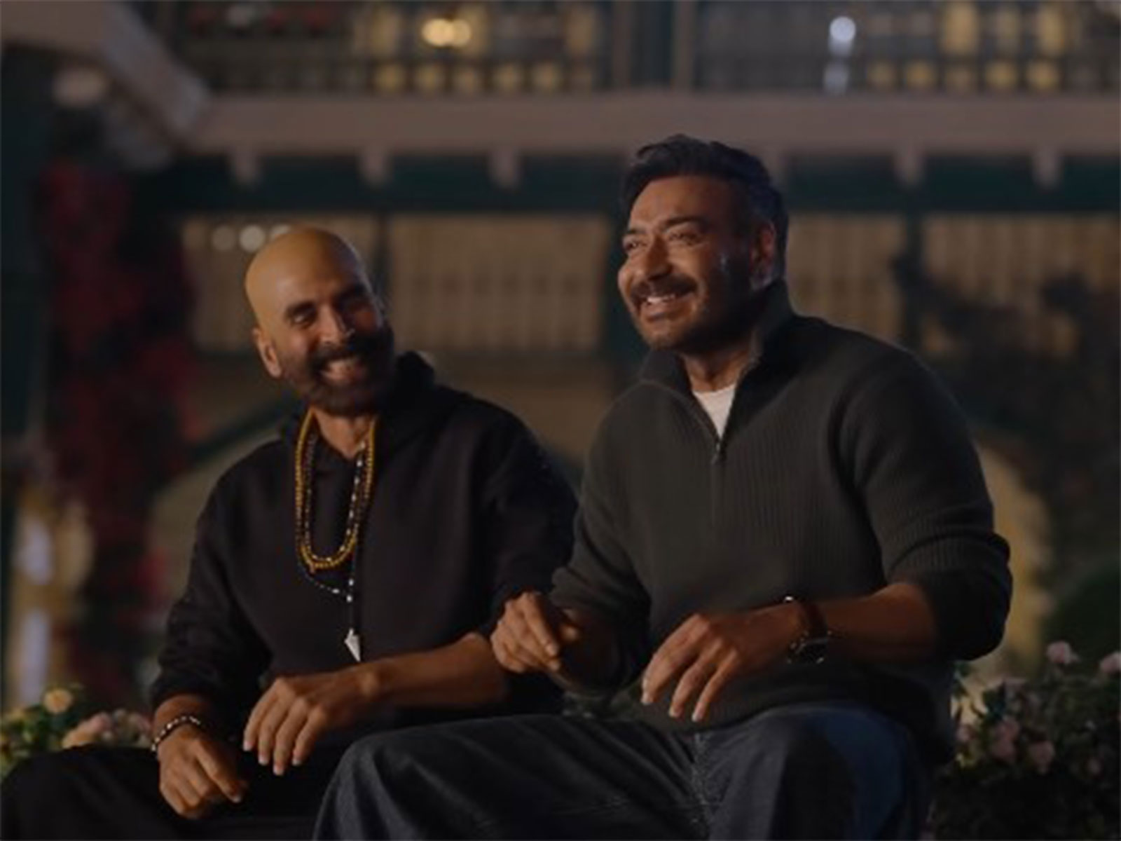 Akshay Kumar and Ajay Devgn (Image source: Rohit Shetty Picturez )