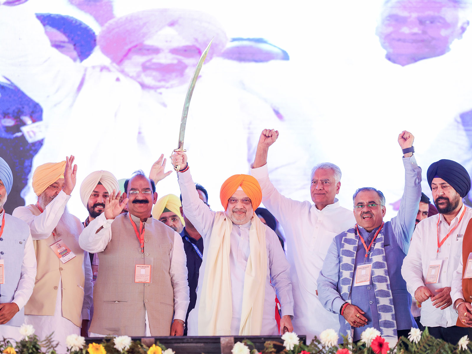 Union Home Minister Amit Shah during rally in Moga (Photo: Amit Shah/X) Union Home Minister Amit Shah during rally in Moga (Photo: Amit Shah/X)