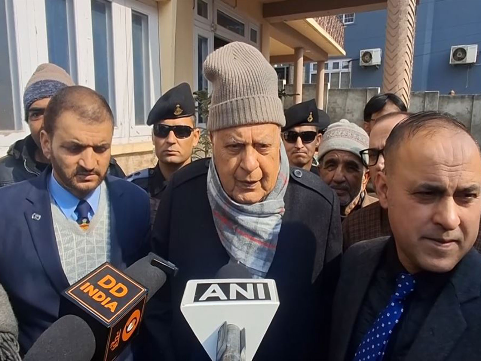 JKNC Chief Farooq Abdullah (Photo/ANI) JKNC Chief Farooq Abdullah (Photo/ANI)