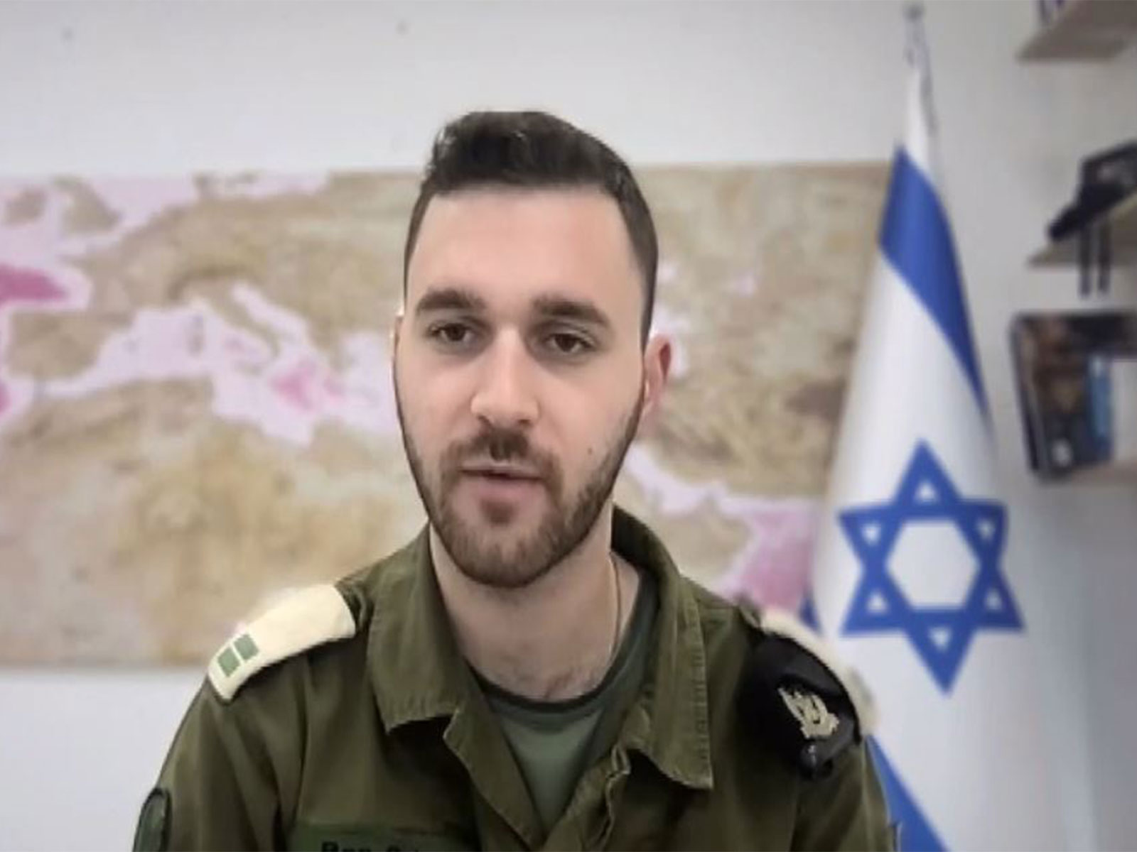 IDF spokesperson Lieutenant Ben Cohen (Photo/ANI) IDF spokesperson Lieutenant Ben Cohen (Photo/ANI)