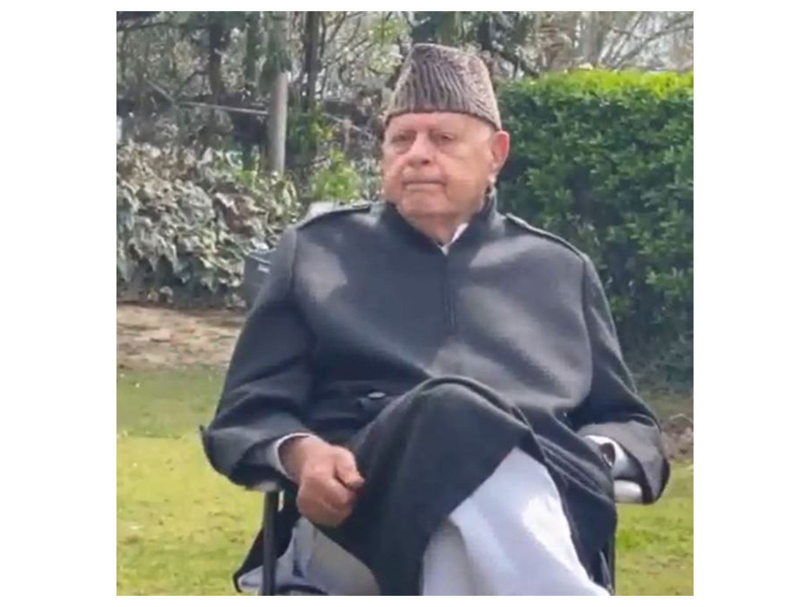 Jammu and Kashmir National Conference (JKNC) president Farooq Abdullah (Photo/ANI) Jammu and Kashmir National Conference (JKNC) president Farooq Abdullah (Photo/ANI)