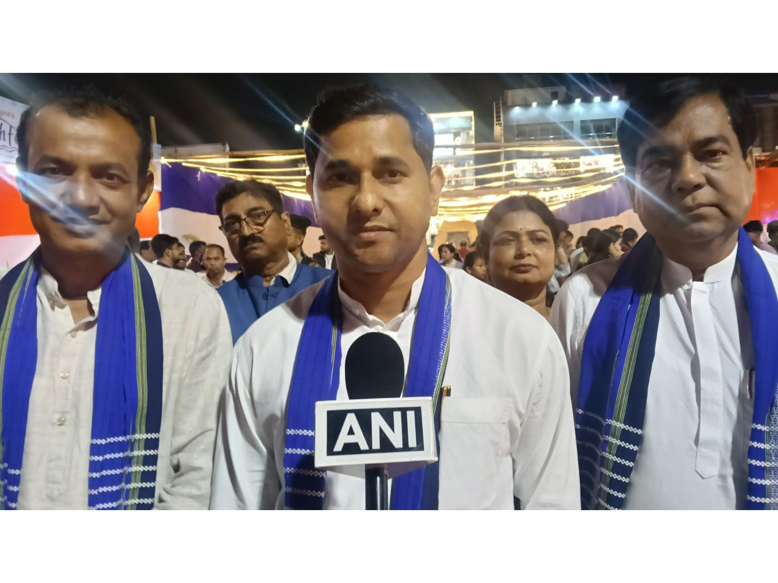 Tripura Animal Resources Development Department (ARDD) Minister Sudhangshu Das (Photo/ANI)