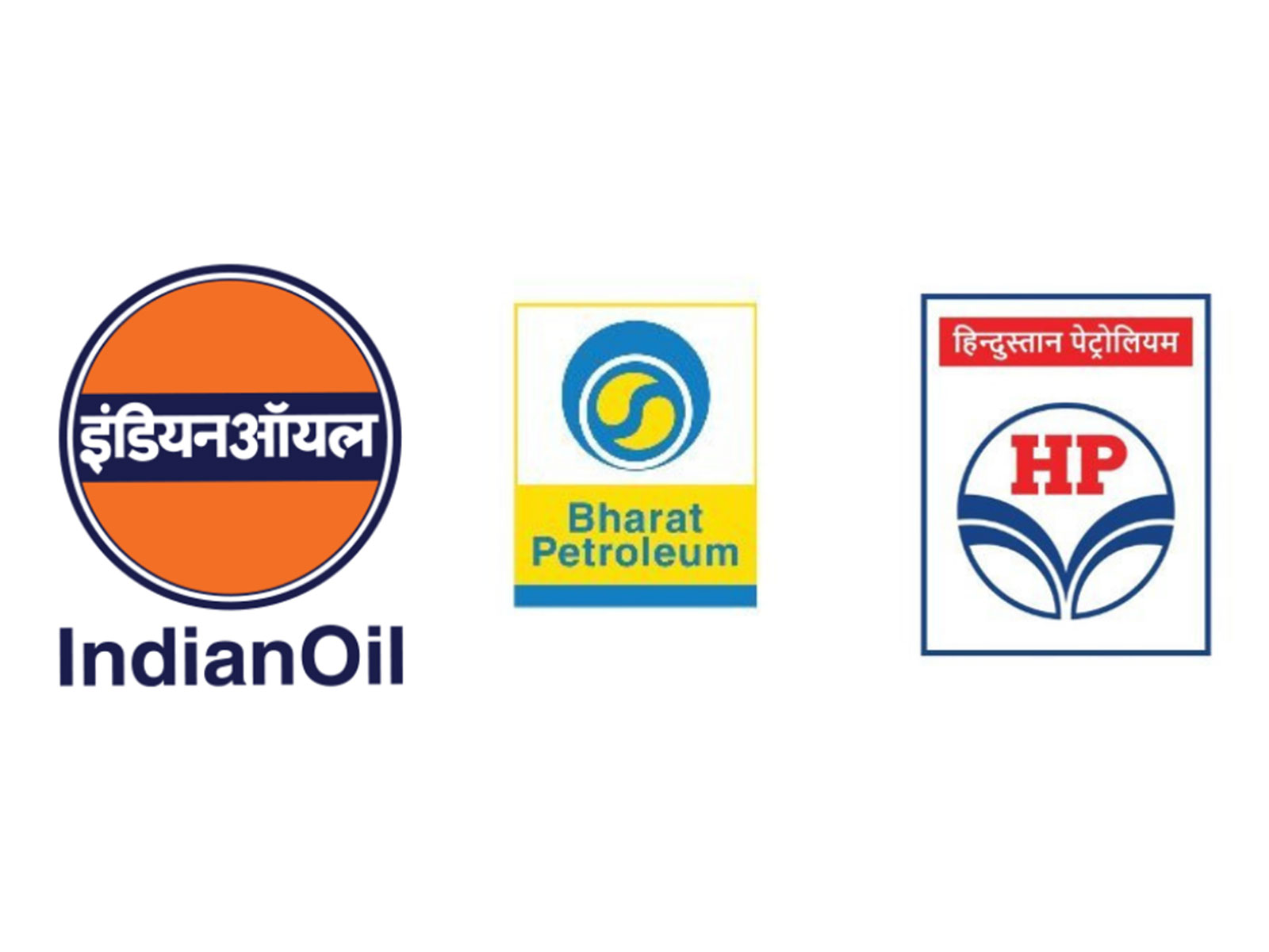 Indian Oil, Bharat Petroleum, Hindustan Petroleum (Photo/@IndianOilcl/@BPCLimited/@HPCL) Indian Oil, Bharat Petroleum, Hindustan Petroleum (Photo/@IndianOilcl/@BPCLimited/@HPCL)