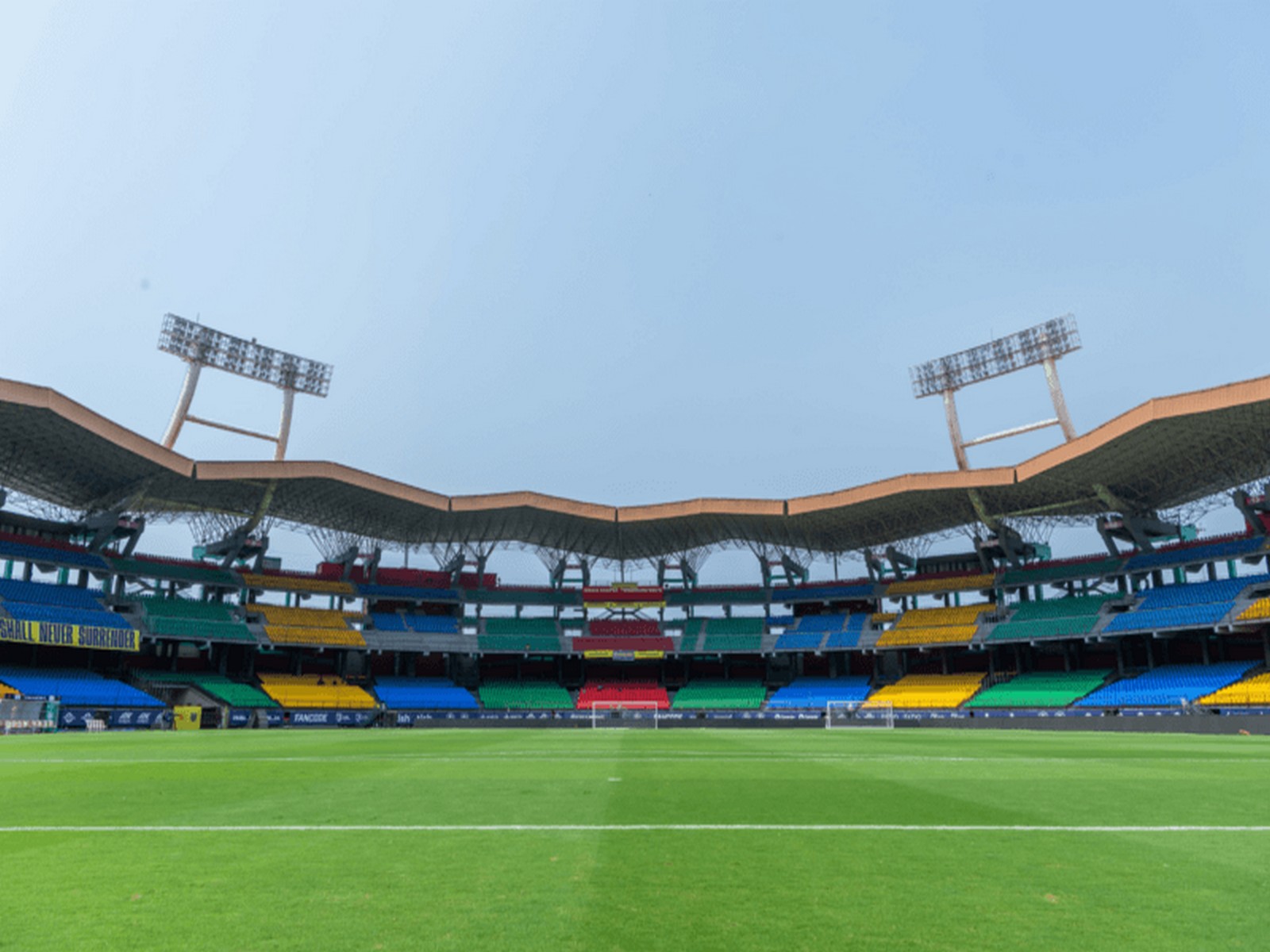 awaharlal Nehru International Stadium in Kochi (Photo: AIFF) awaharlal Nehru International Stadium in Kochi (Photo: AIFF)