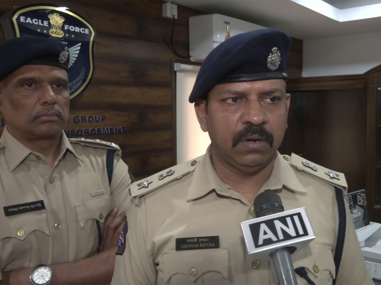 EAGLE Force SP R Giridhar (Photo/ANI)