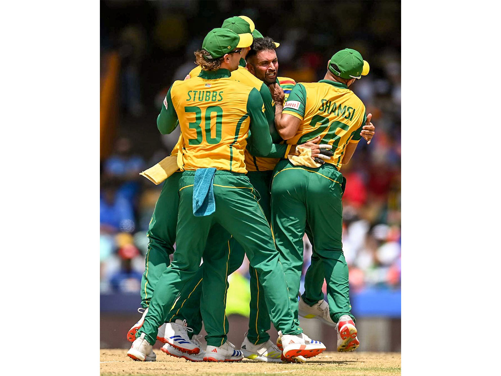 South African cricket team plaayers (Photo: ANI) South African cricket team plaayers (Photo: ANI)