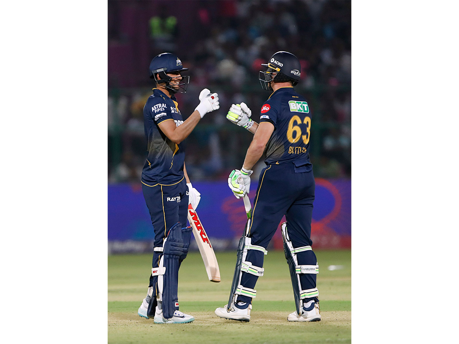 Gujarat Titans' cricketers (Photo: ANI)