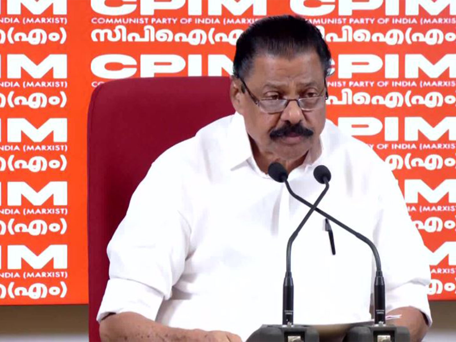 CPI(M) State Secretary MV Govindan (Photo/ANI) CPI(M) State Secretary MV Govindan (Photo/ANI)