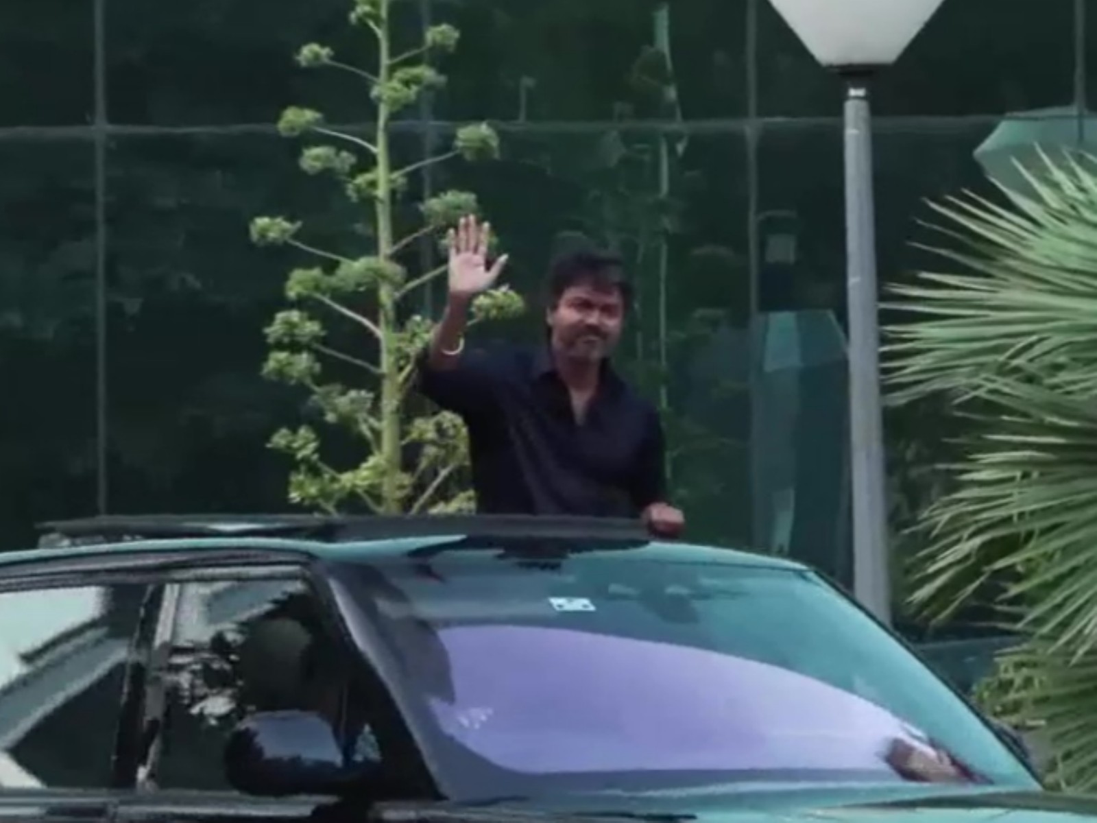 Vijay leaving from CBI office (Photo/ANI)