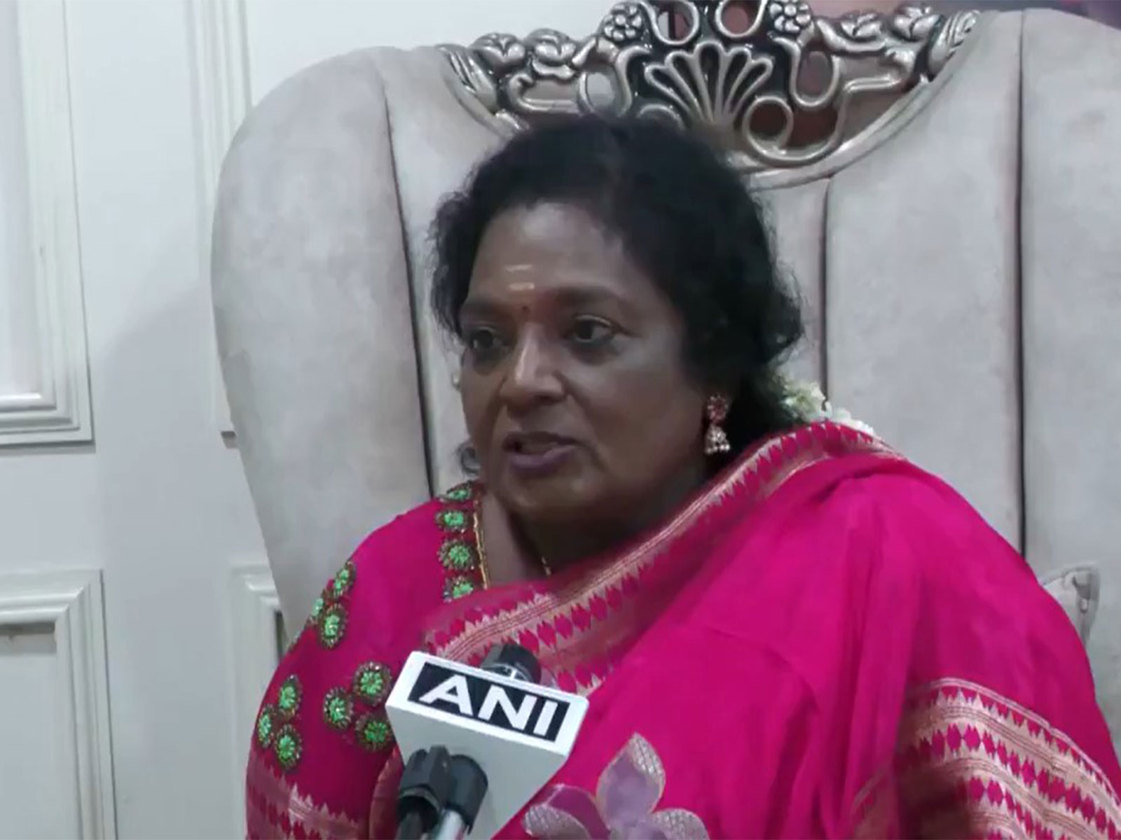 Former Governor of Telangana and BJP leader Tamilisai Soundararajan (Photo/ANI) Former Governor of Telangana and BJP leader Tamilisai Soundararajan (Photo/ANI)