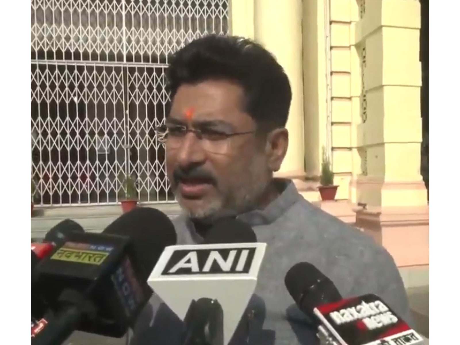 Lok Janshakti Party RV Bihar President Raju Tiwari (Photo/ANI) Lok Janshakti Party RV Bihar President Raju Tiwari (Photo/ANI)