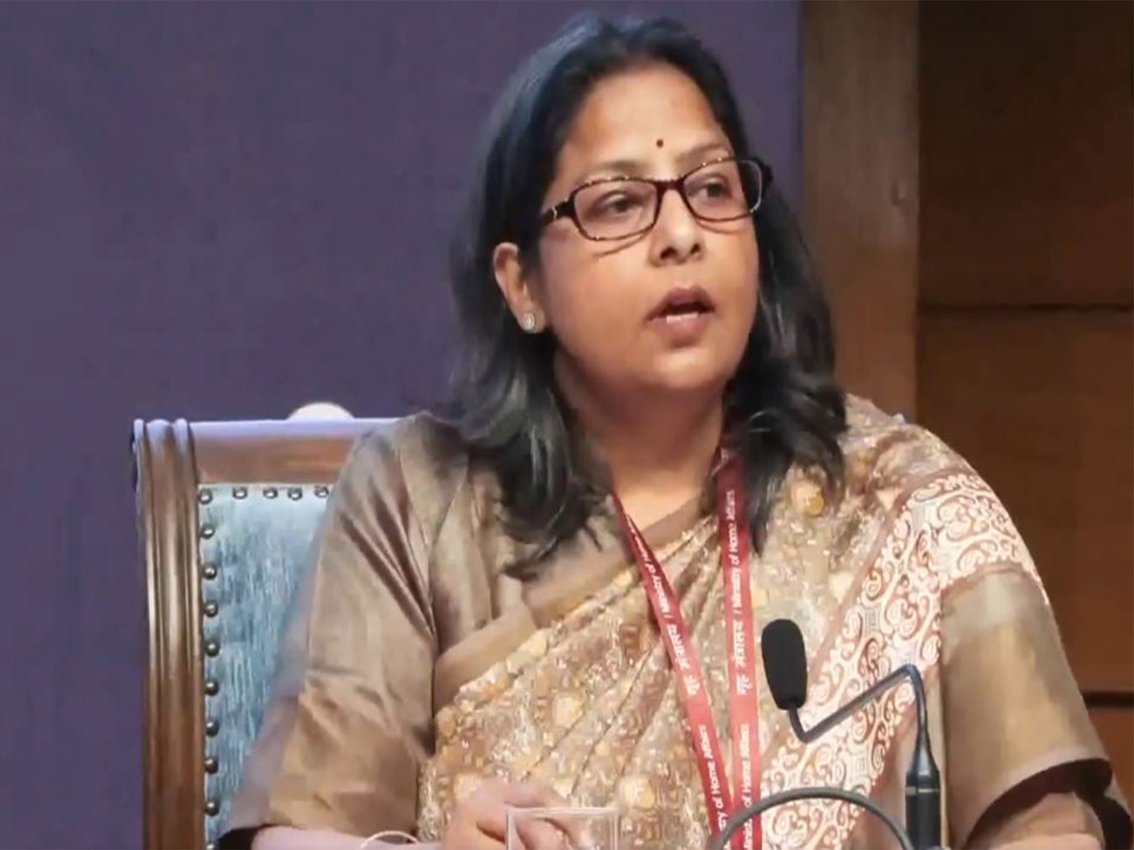 Sujata Sharma, Joint Secretary (Marketing & Oil Refinery), Ministry of Petroleum & Natural Gas (Photo/ANI)