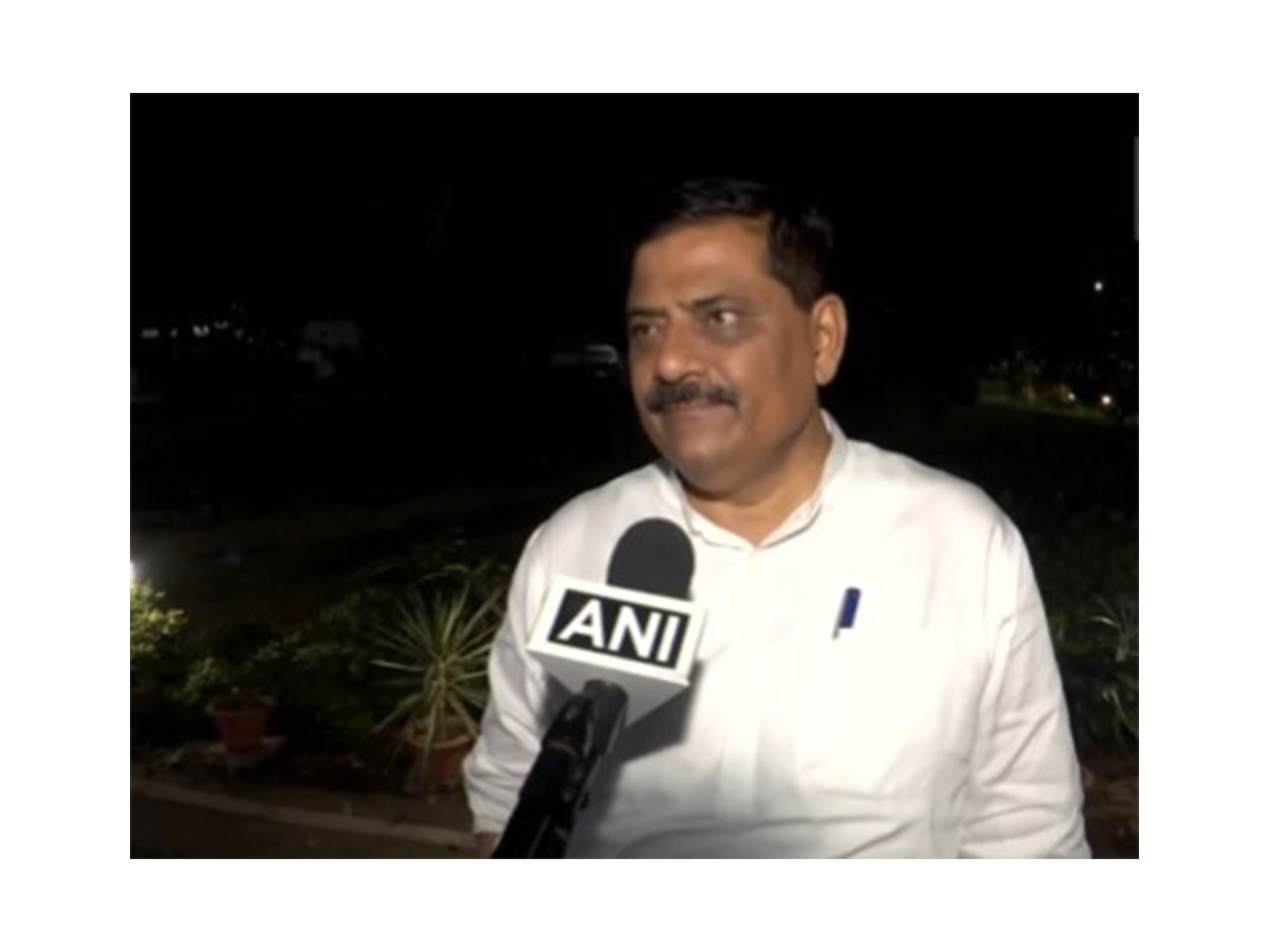 Janta Dal (United) National Working President Sanjay Kumar Jha (Photo/ANI)