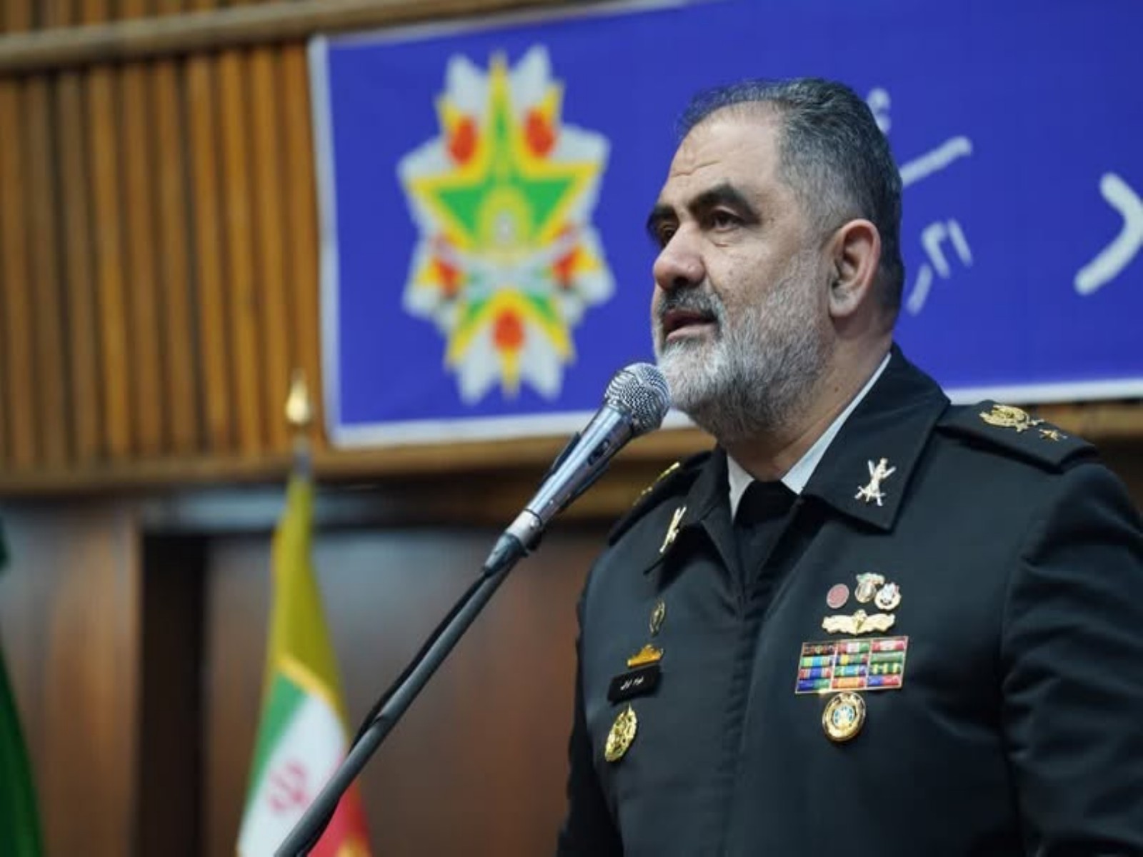 Iranian Navy Chief Rear Admiral Shahram Irani (Image Source: Iranian state media)