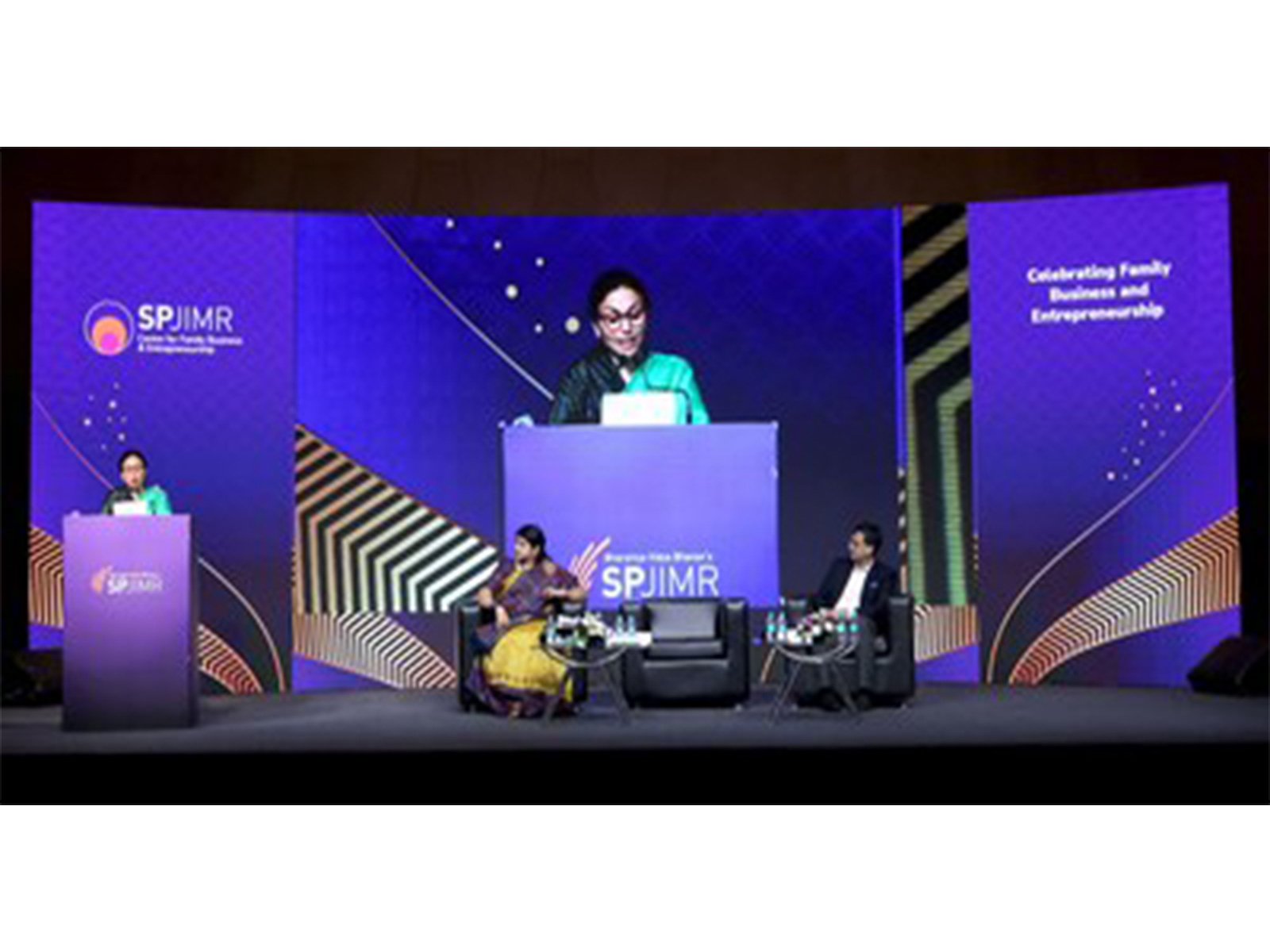 Nyrika Holkar delivers inaugural address at SPJIMR CFBE’s Viraasat 2026 Nyrika Holkar delivers inaugural address at SPJIMR CFBE’s Viraasat 2026