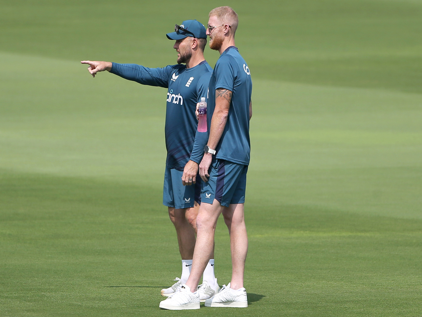 Ben Stokes and Brendon McCullum. (Photo: ANI) Ben Stokes and Brendon McCullum. (Photo: ANI)