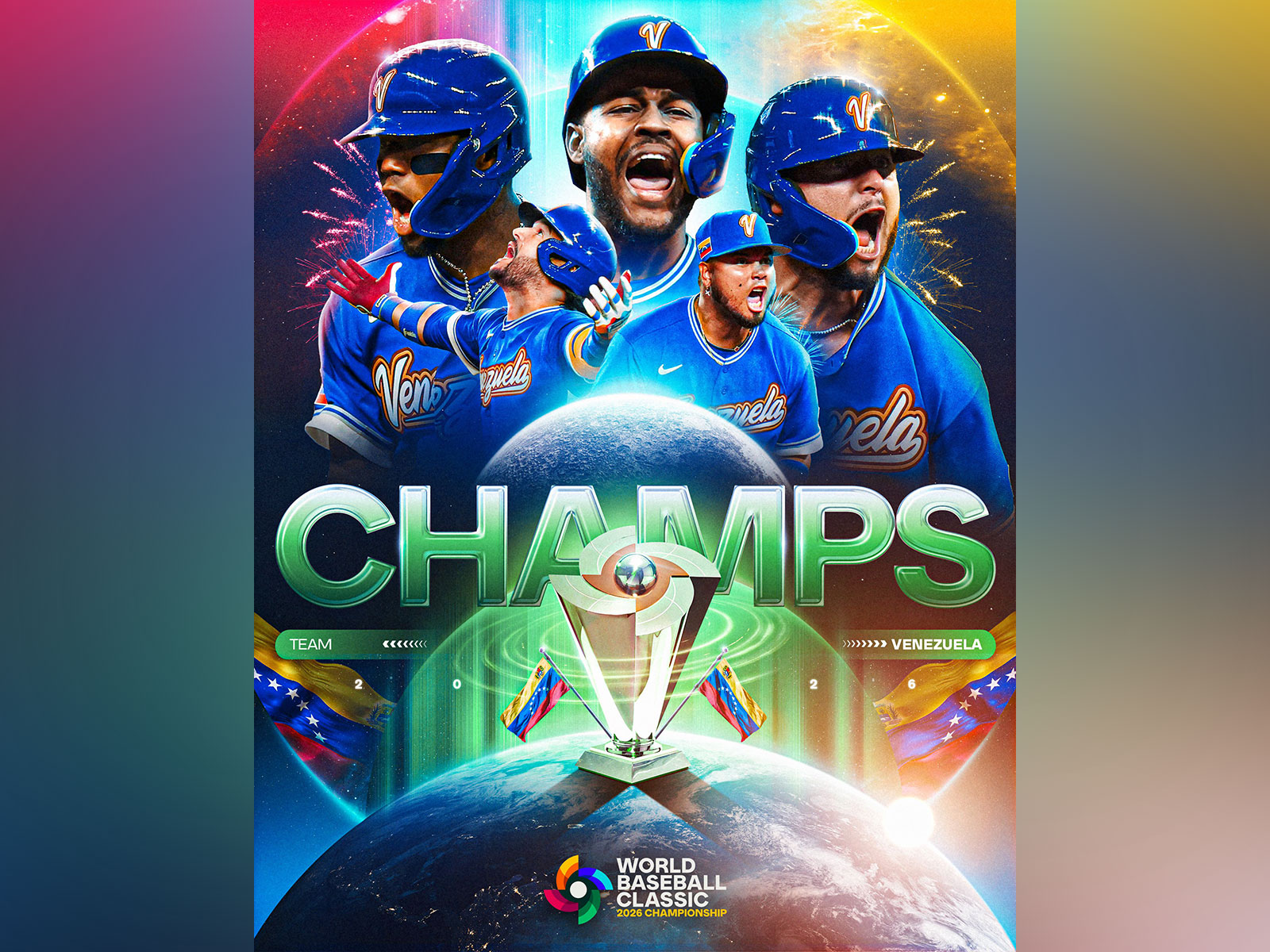 Venezuela have won their maiden WBC title. (Photo: @WBCBaseball X) Venezuela have won their maiden WBC title. (Photo: @WBCBaseball X)