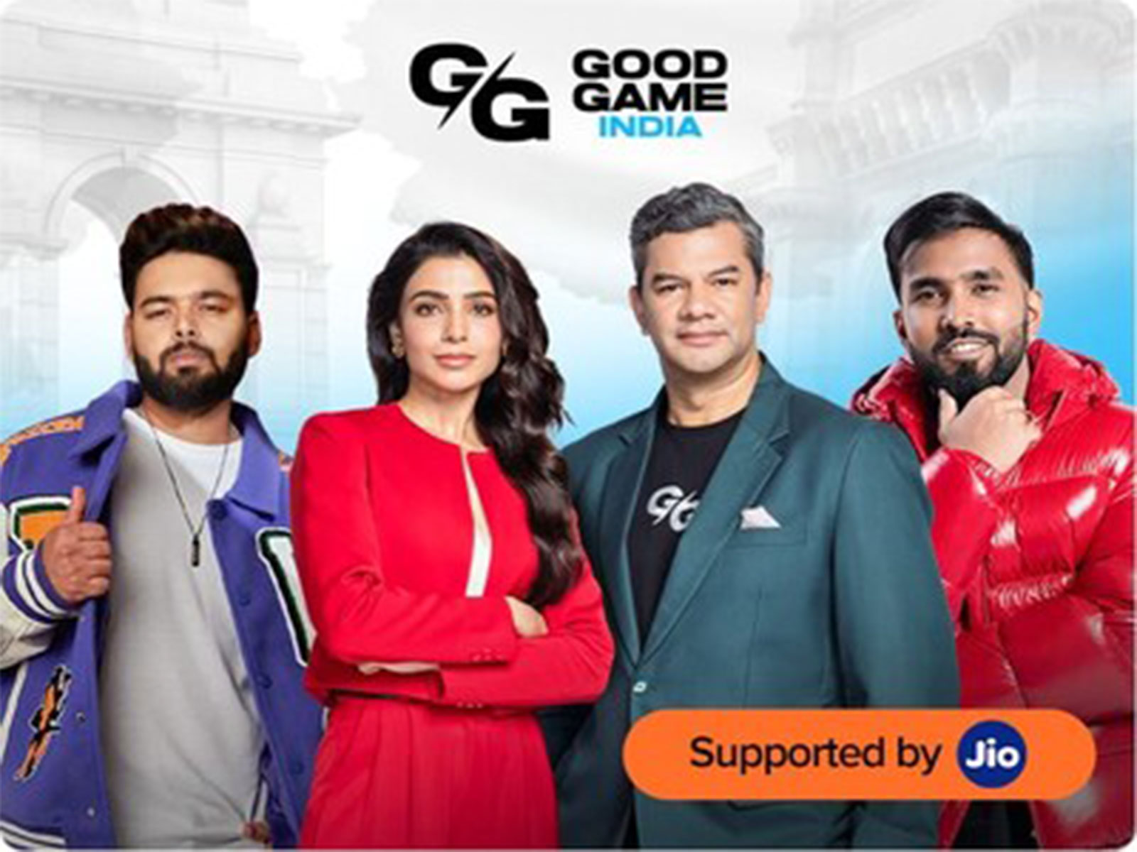 Rai Cockfield, Founder of Good Game with Good Game global ambassadors Samantha Ruth Prabhu, Rishabh Pant and Ujjwal Chaurasia (Techno Gamerz) Rai Cockfield, Founder of Good Game with Good Game global ambassadors Samantha Ruth Prabhu, Rishabh Pant and Ujjwal Chaurasia (Techno Gamerz)