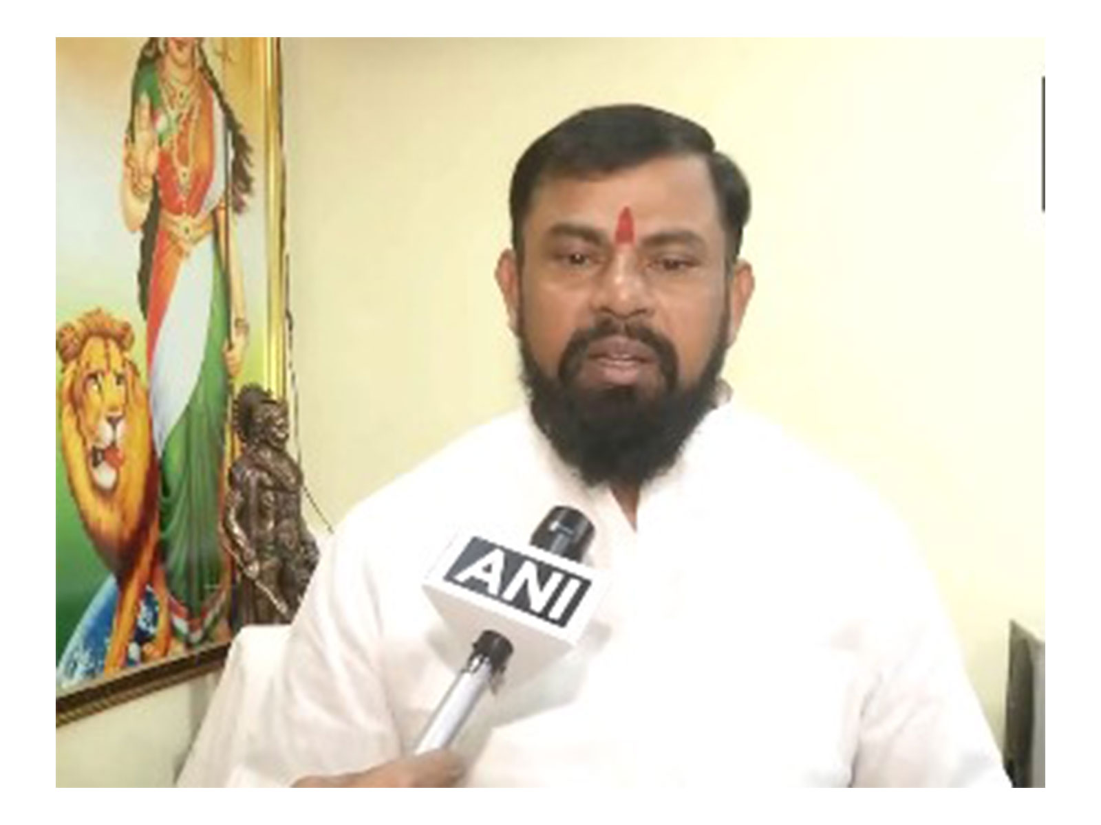 Hyderabad Goshamahal MLA T Raja Singh (Photo/ANI)