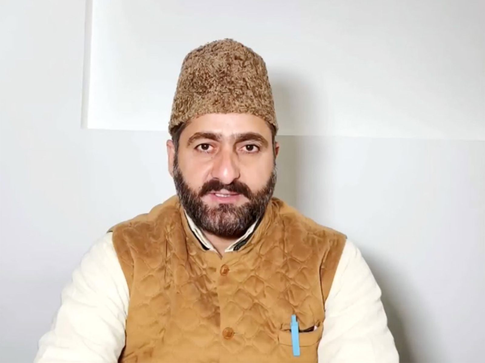 Kashmiri activist, Javad Ahmad Beigh (Photo/ANI)