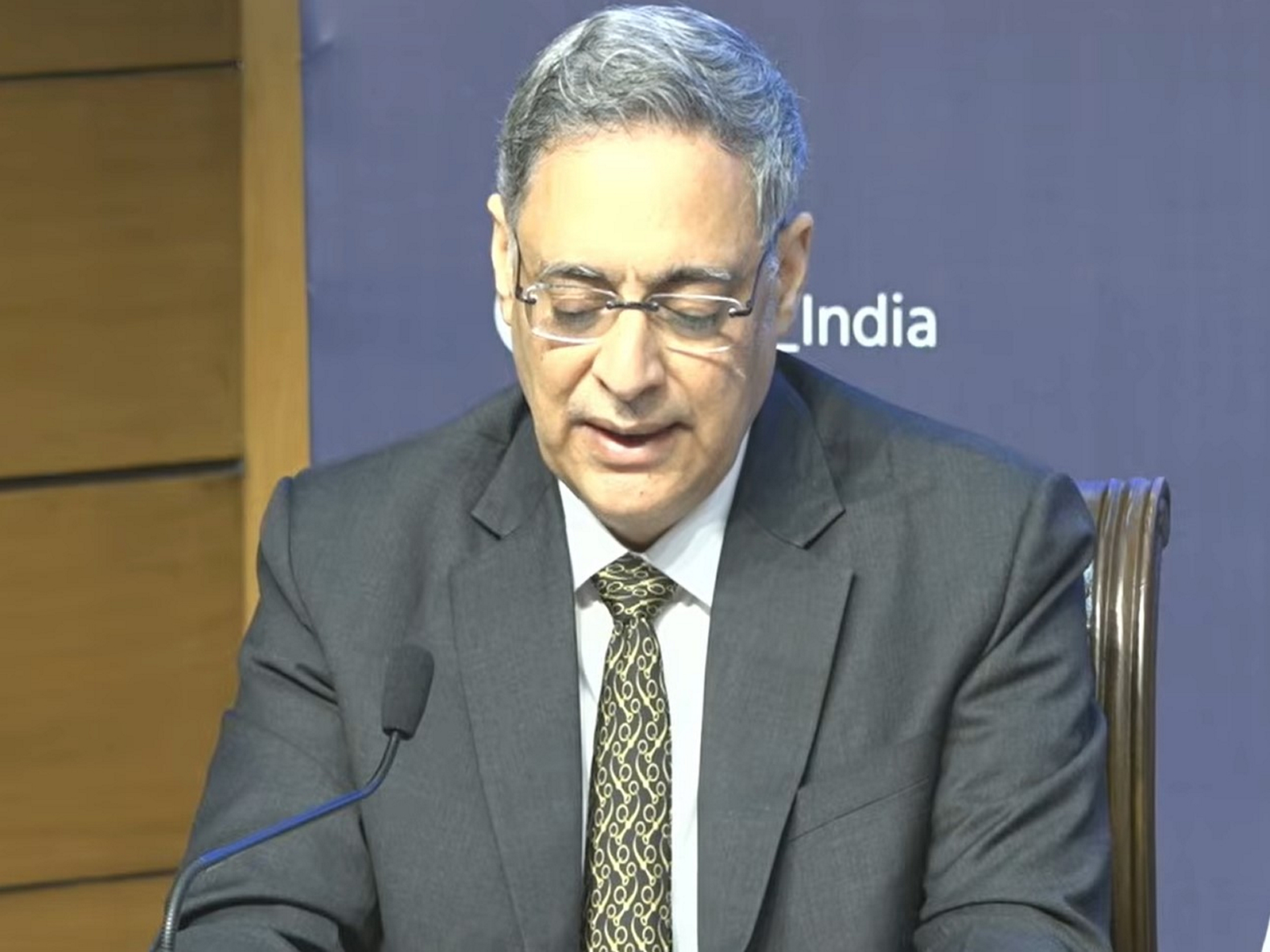 Additional Secretary, MEA, Aseem R Mahajan (Photo/Youtube/PIBIndia) Additional Secretary, MEA, Aseem R Mahajan (Photo/Youtube/PIBIndia)