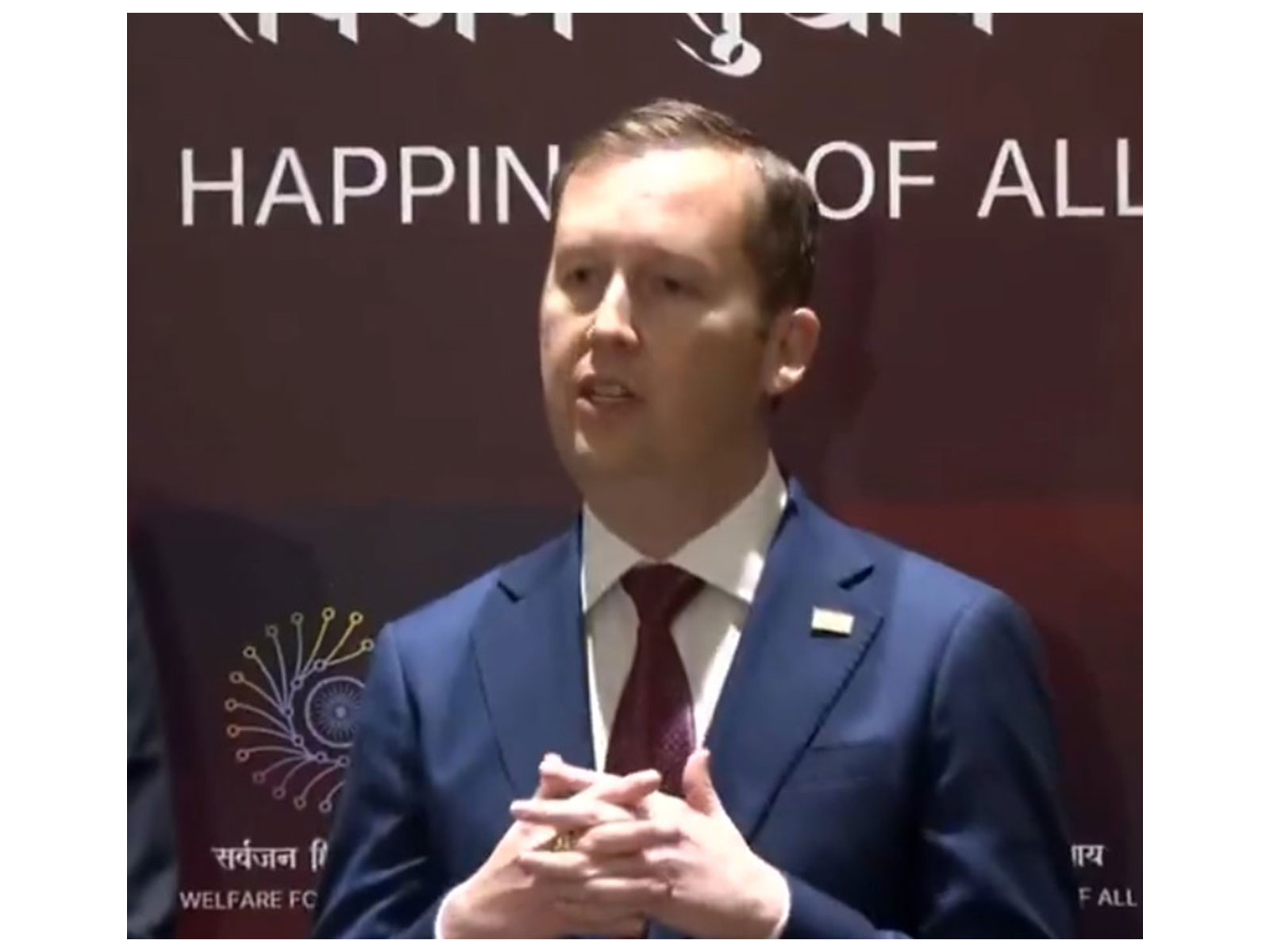 US Envoy to India Sergio Gor (Photo: ANI)