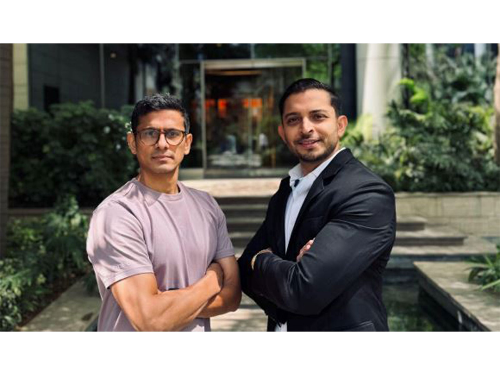 Saurav Ghosal and Adi K Mishra (Photo: World Premier Squash)