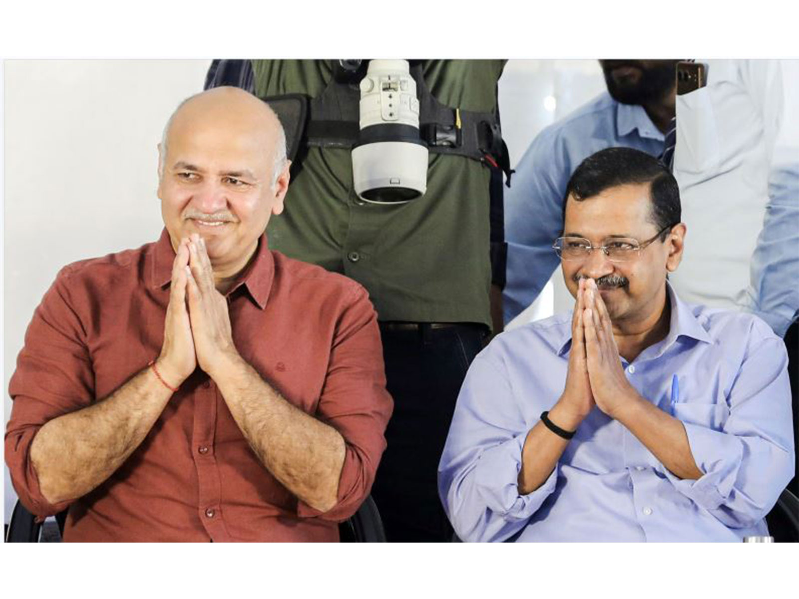 Former Delhi CM Arvind Kejriwal (right) with Manish Sisodia (File Photo/ANI) Former Delhi CM Arvind Kejriwal (right) with Manish Sisodia (File Photo/ANI)