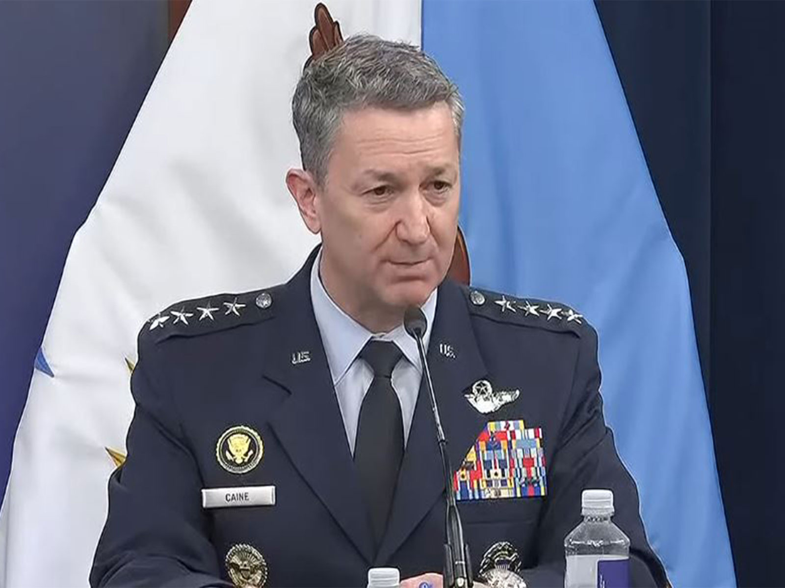 Chairman of the Joint Chiefs of Staff, General Dan Caine. (Photo/YoutubeDepartment of War) Chairman of the Joint Chiefs of Staff, General Dan Caine. (Photo/YoutubeDepartment of War)