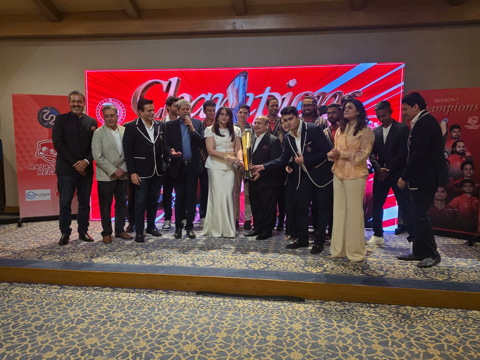 Rajasthan Regals with PGTI